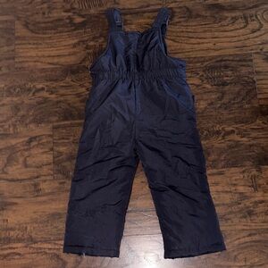 London Fog Kids Navy Insulated Snow Overalls